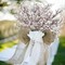 Babys Breath Artificial Flowers 6 Bundles White Fake Silk Flowers Faux Gypsophila Bouquets Real Touch Fake Flowers Bulk for Home Decor DIY Wedding Party Table Centerpieces Decor